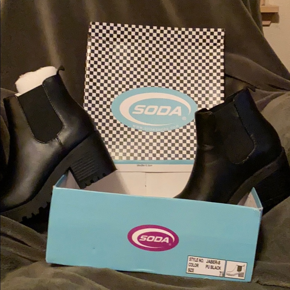 Soda Brand Boots